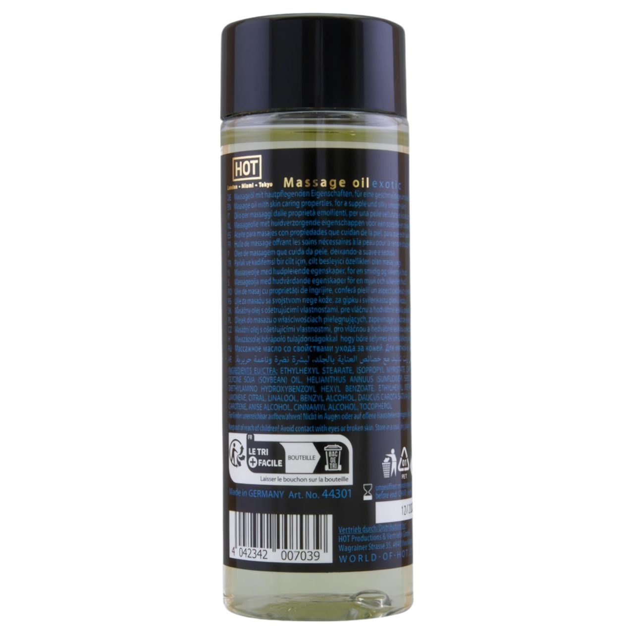 HOT bőrápoló masszázsolaj - exotic (100ml) HOT bőrápoló masszázsolaj - exotic (100ml)