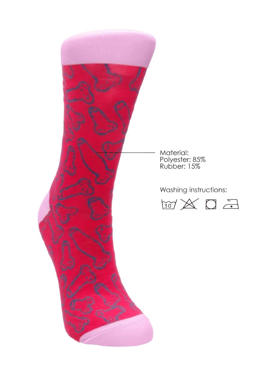 S-Line Sexy Socks - pamut zokni - fütyis