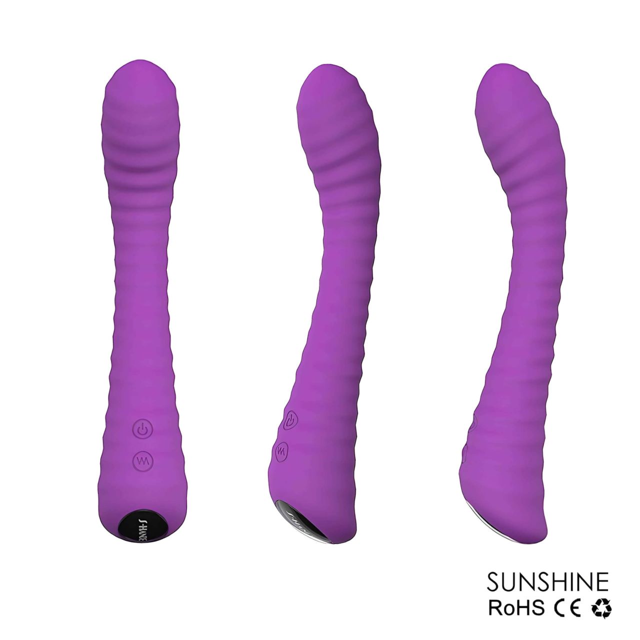Sex HD Sunshine - akkus, barázdált G-pont vibrátor (lila) Sex HD Sunshine - akkus, barázdált G-pont vibrátor (lila)