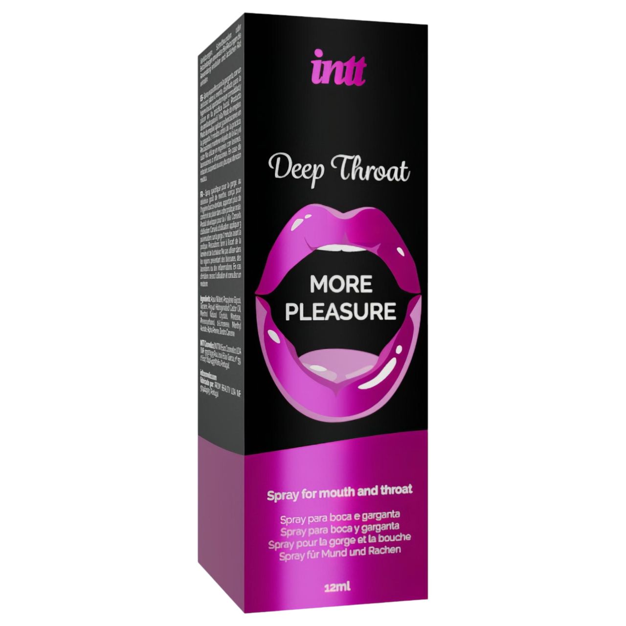Intt Deep Throat - orális érzéstelenítő spray (12ml) Intt Deep Throat - orális érzéstelenítő spray (12ml)