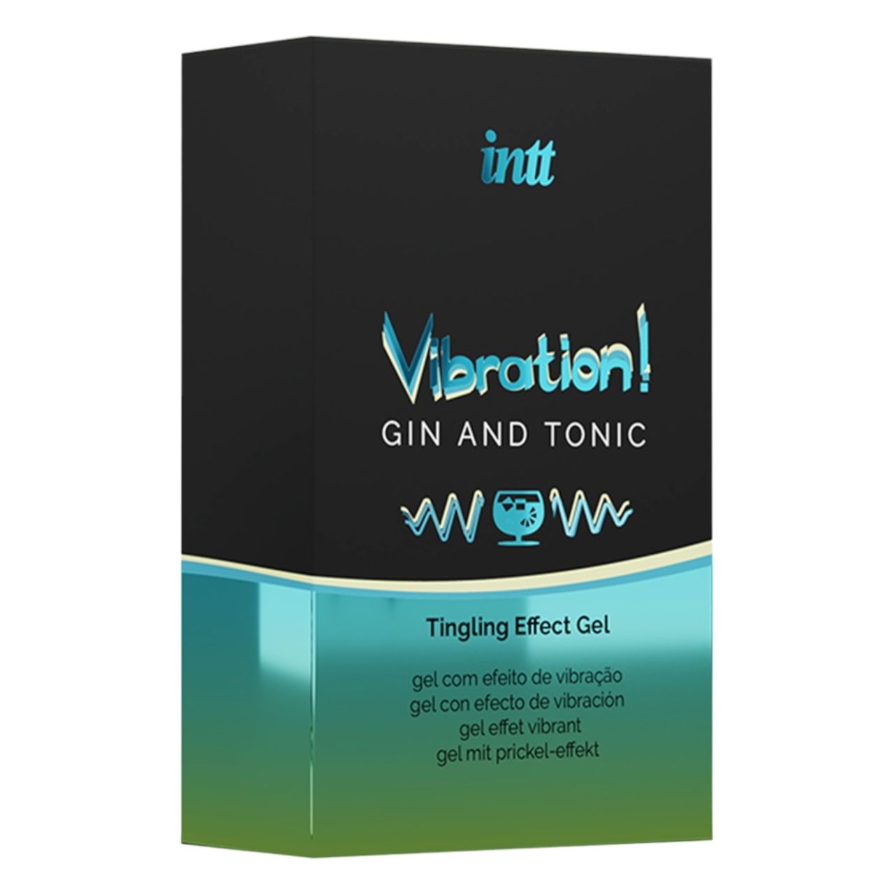 Intt Vibration! - folyékony vibrátor - Gin Tonic (15ml)