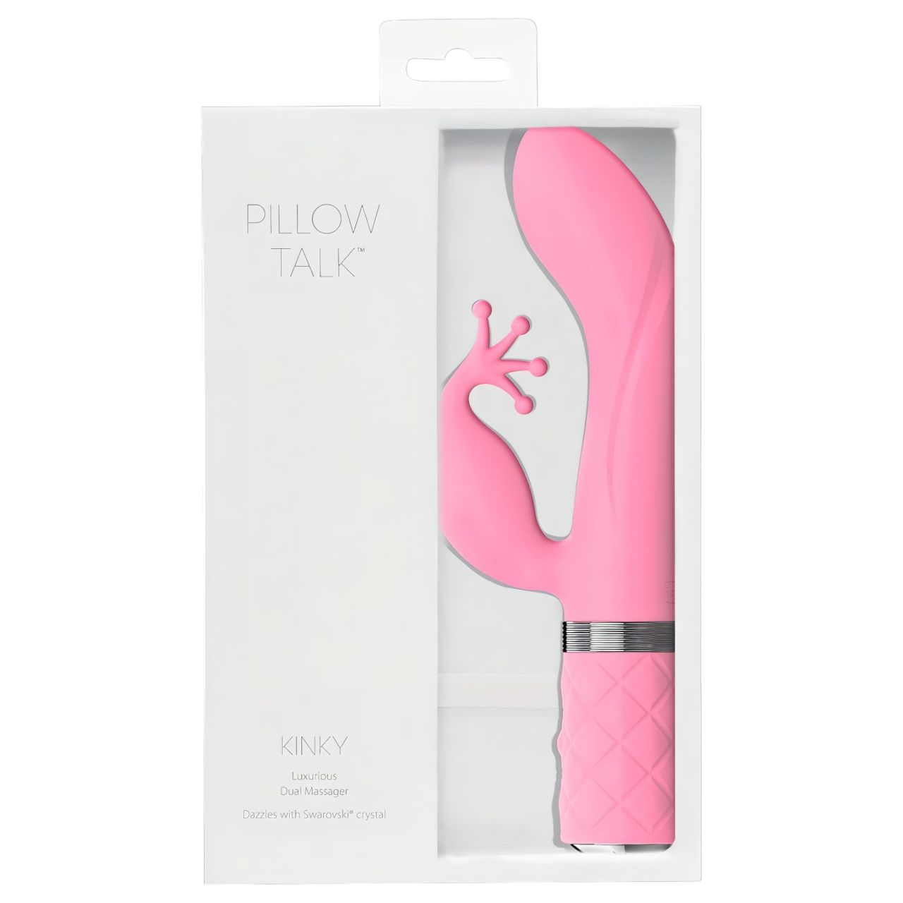 / Pillow Talk Kinky - akkus, 2 motoros G-pont vibrátor (pink)