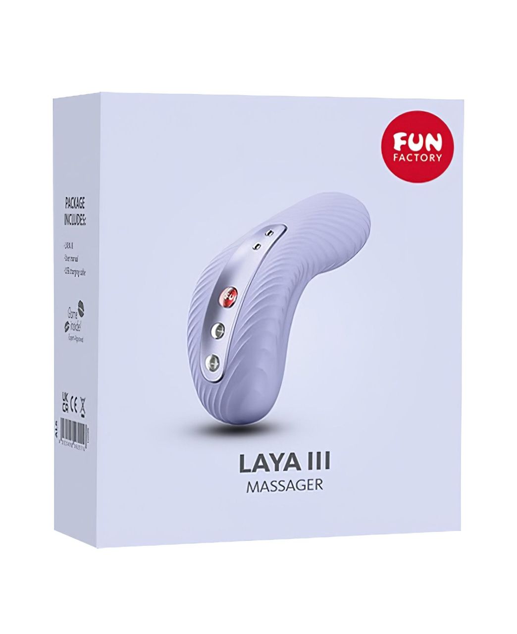 Fun Factory Laya III - vízálló csiklóvibrátor (lila)