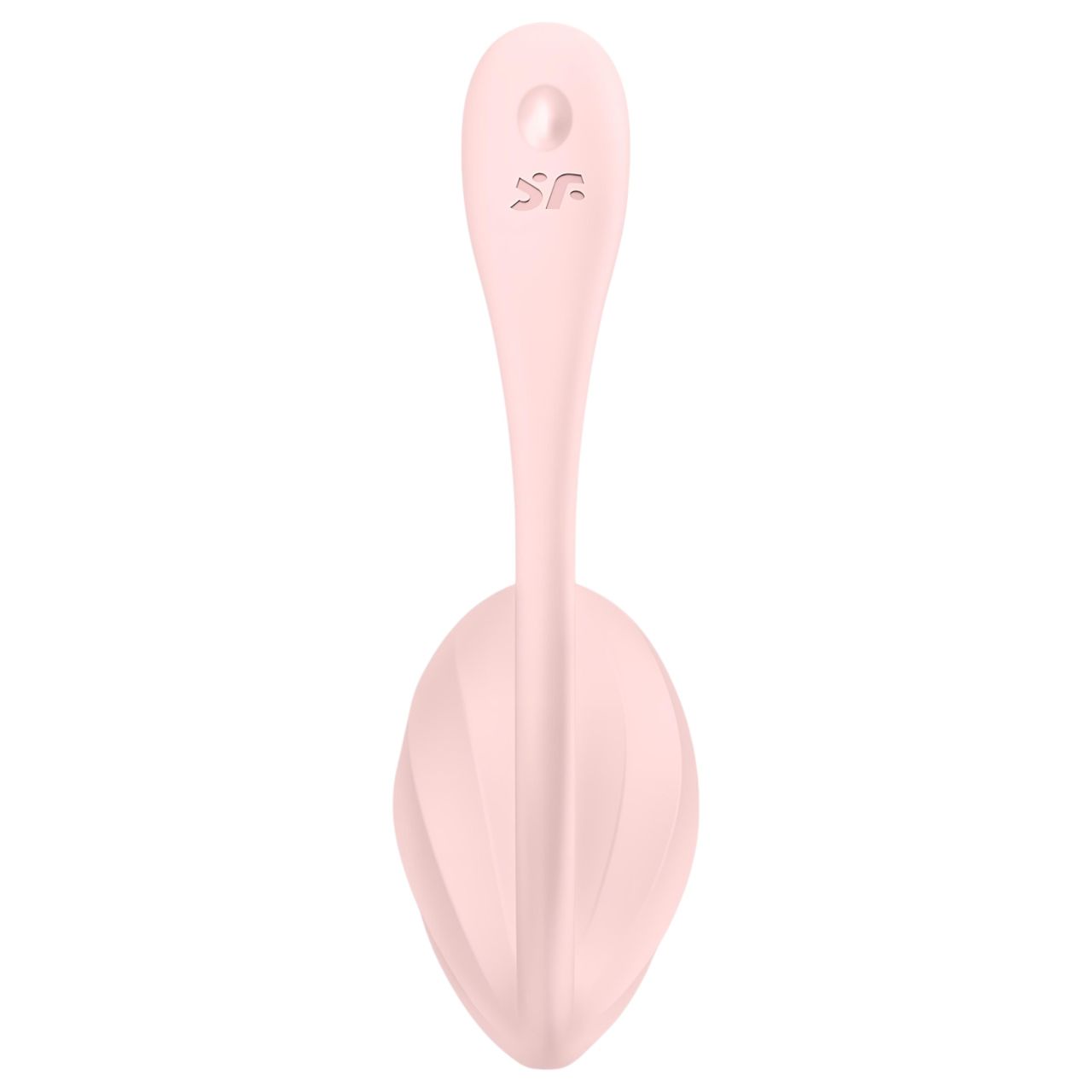 Satisfyer Ribbed Petal - rádiós vibrációs tojás (pink)