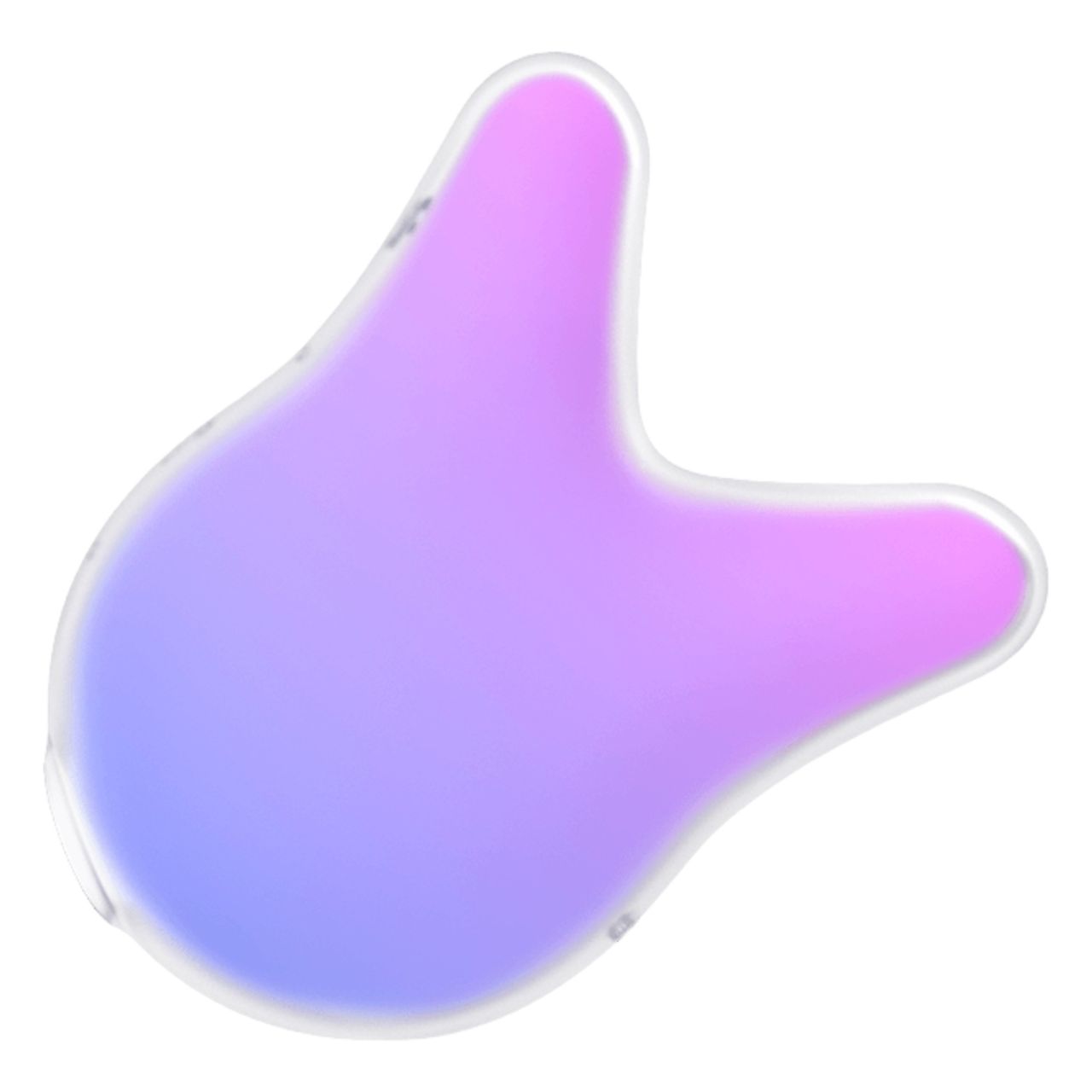 Satisfyer Mermaid Vibes - léghullámos csiklóizgató (lila-pink)