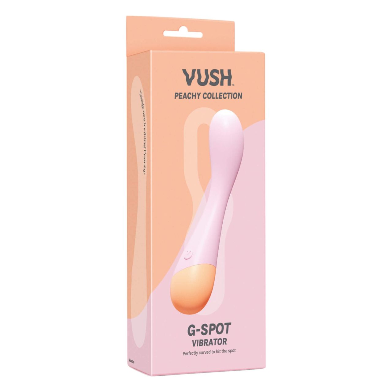 Vush Peachy G-Spot - akkus G-pont vibrátor (pink)