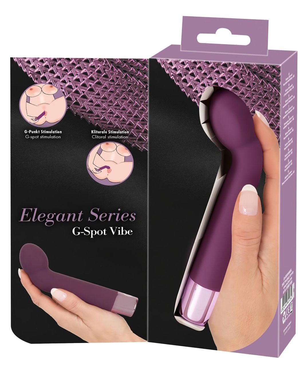 You2Toys Elegant G-spot - akkus, vízálló G-pont vibrátor (lila)