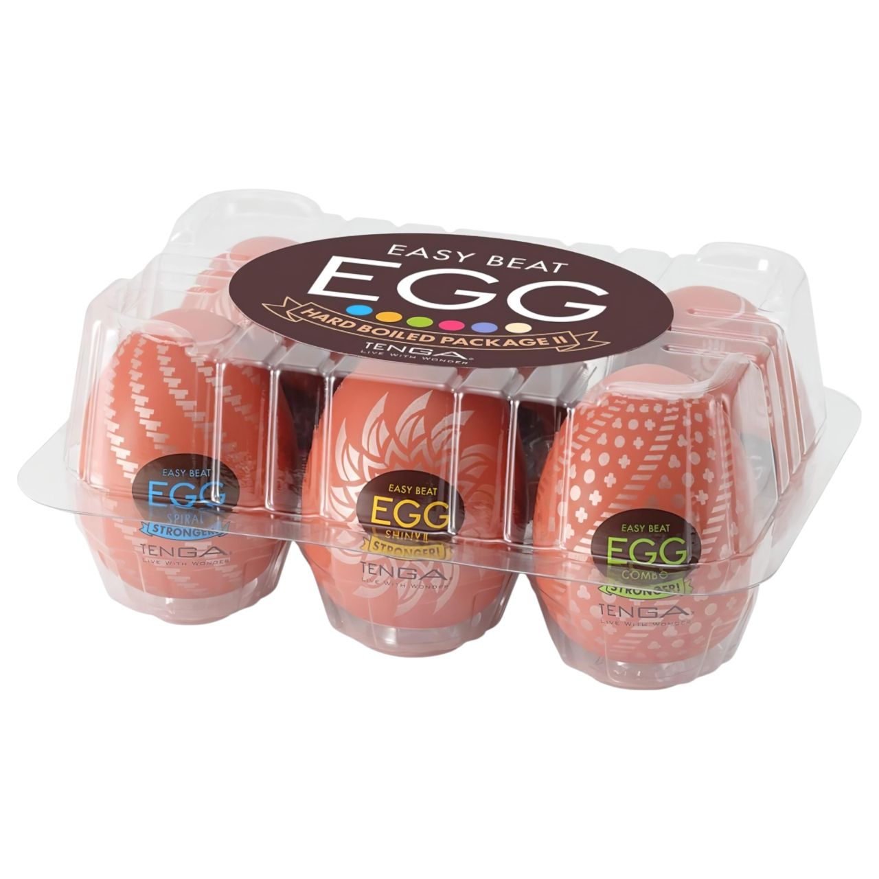 TENGA - Stronger tojás maszturbátor szett - 6db TENGA - Stronger tojás maszturbátor szett - 6db