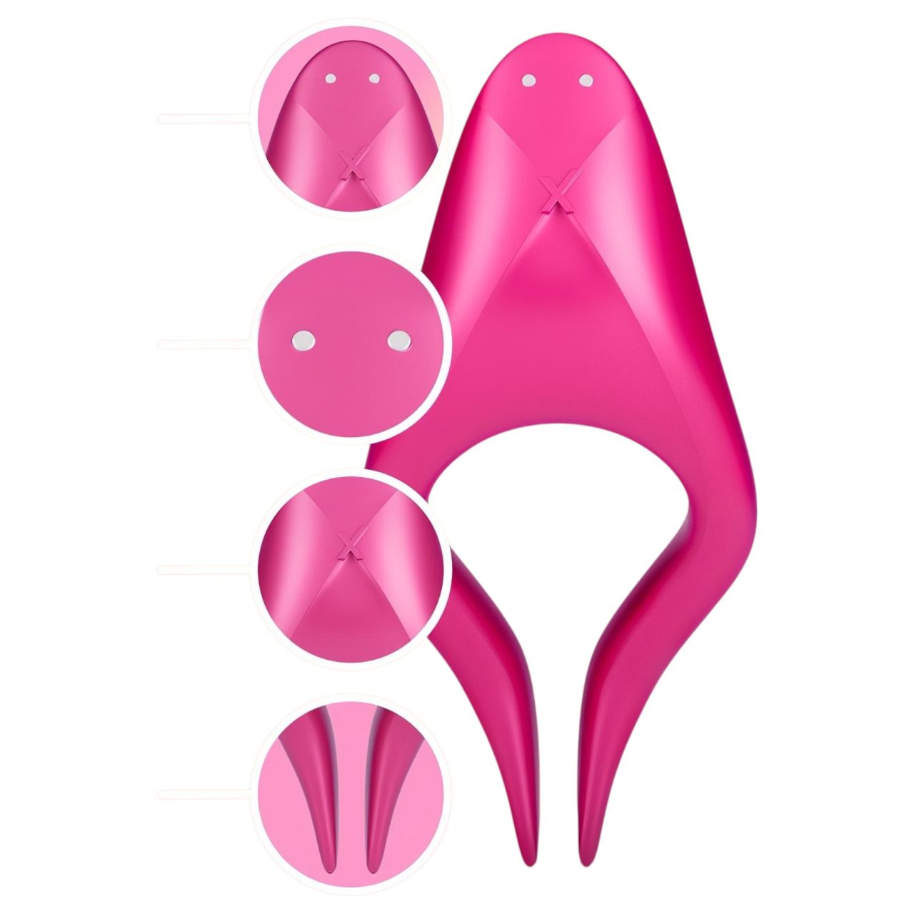 Durex Tease & Ride - Intim pont vibrátor (pink) Durex Tease & Ride - Intim pont vibrátor (pink)