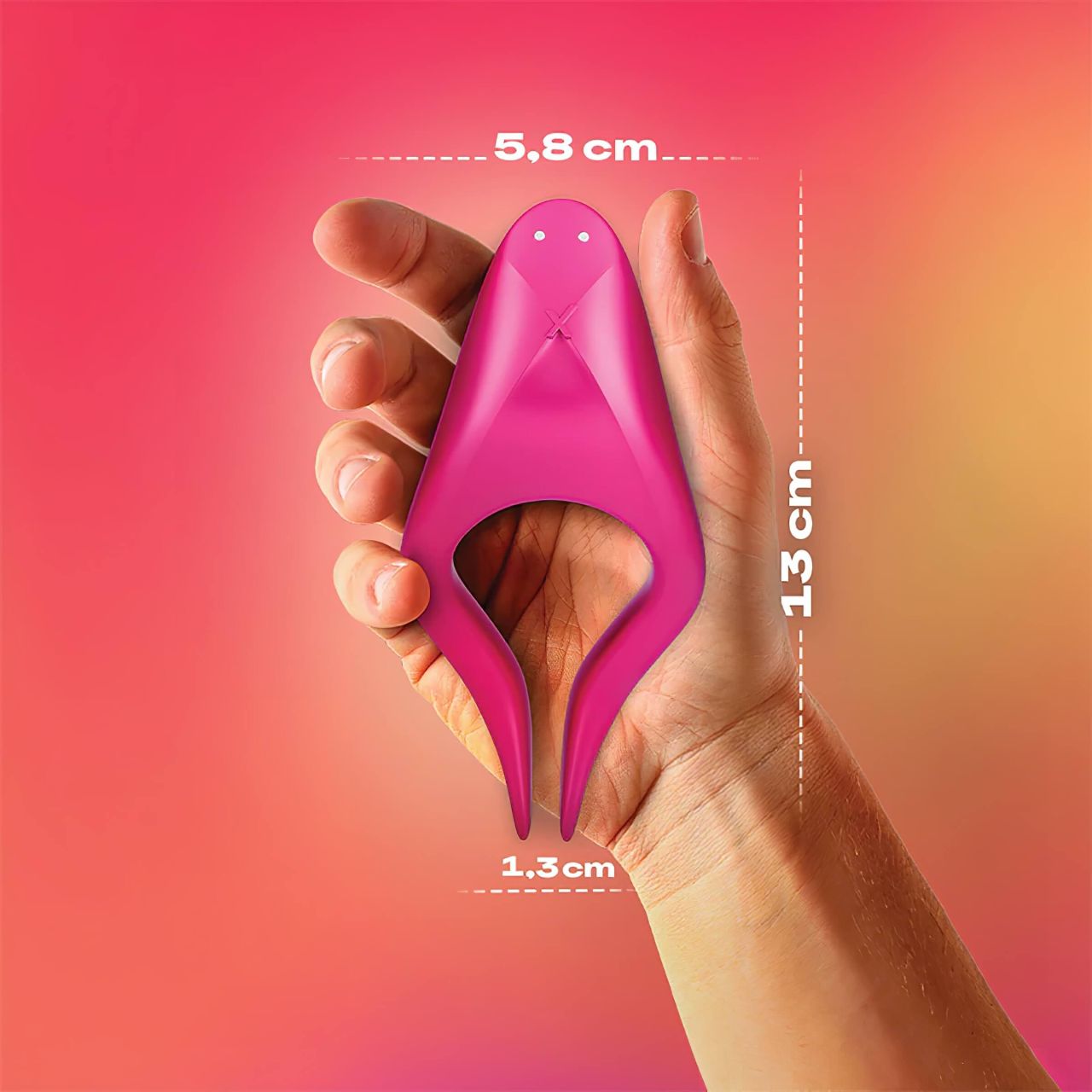 Durex Tease & Ride - Intim pont vibrátor (pink) Durex Tease & Ride - Intim pont vibrátor (pink)