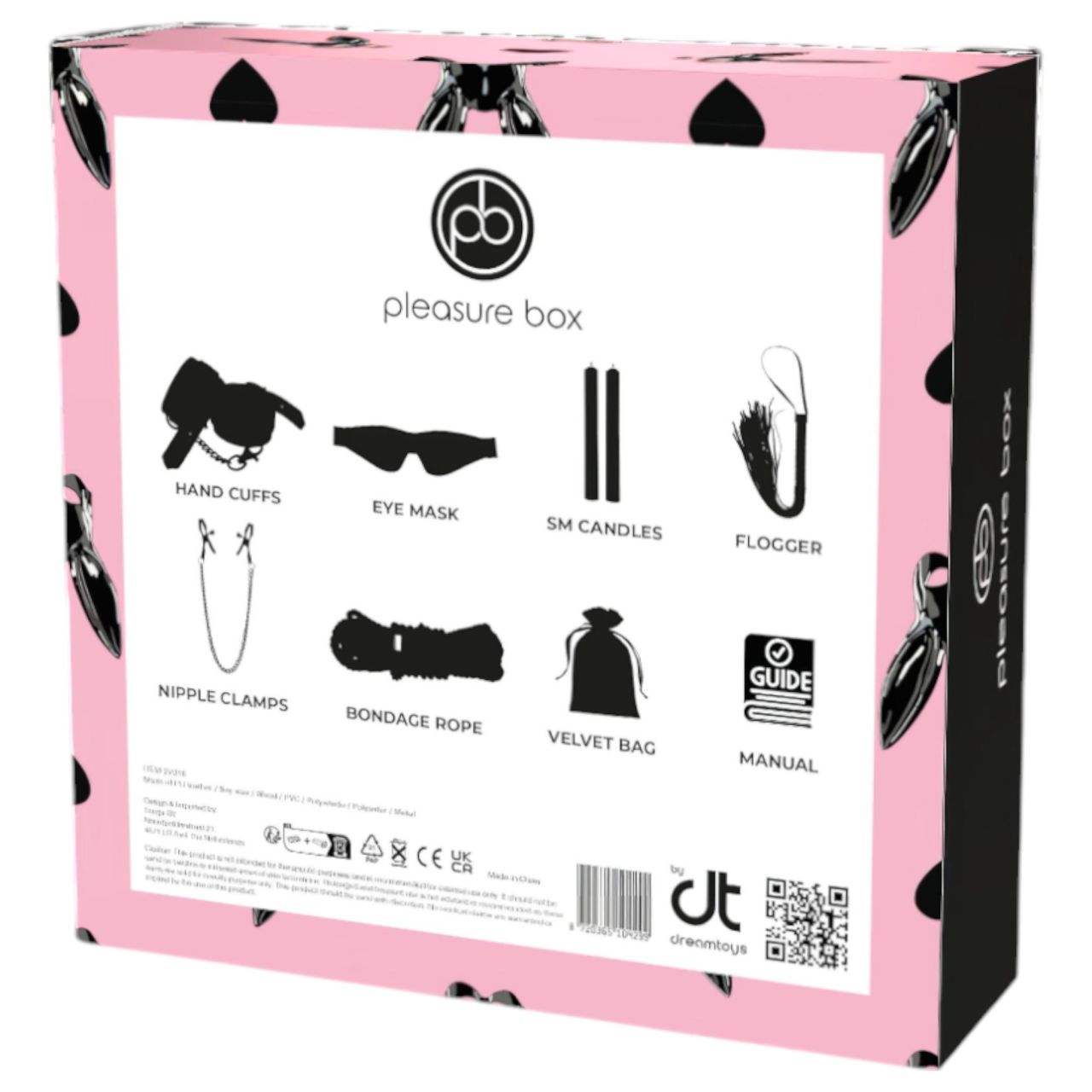 Pleasure Box Let's Go Kink - kötöző szett - 6 részes Pleasure Box Let's Go Kink - kötöző szett - 6 részes