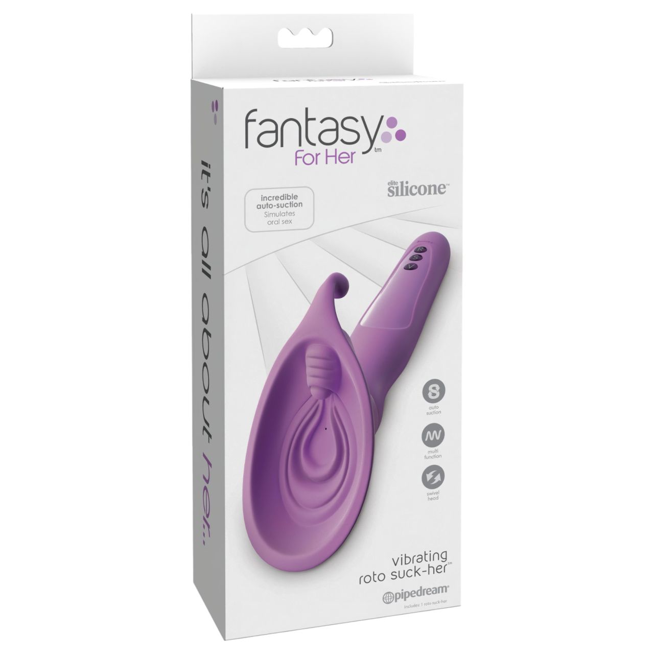/ Fantasy For Her - vibrációs punciszívó (lila) / Fantasy For Her - vibrációs punciszívó (lila)