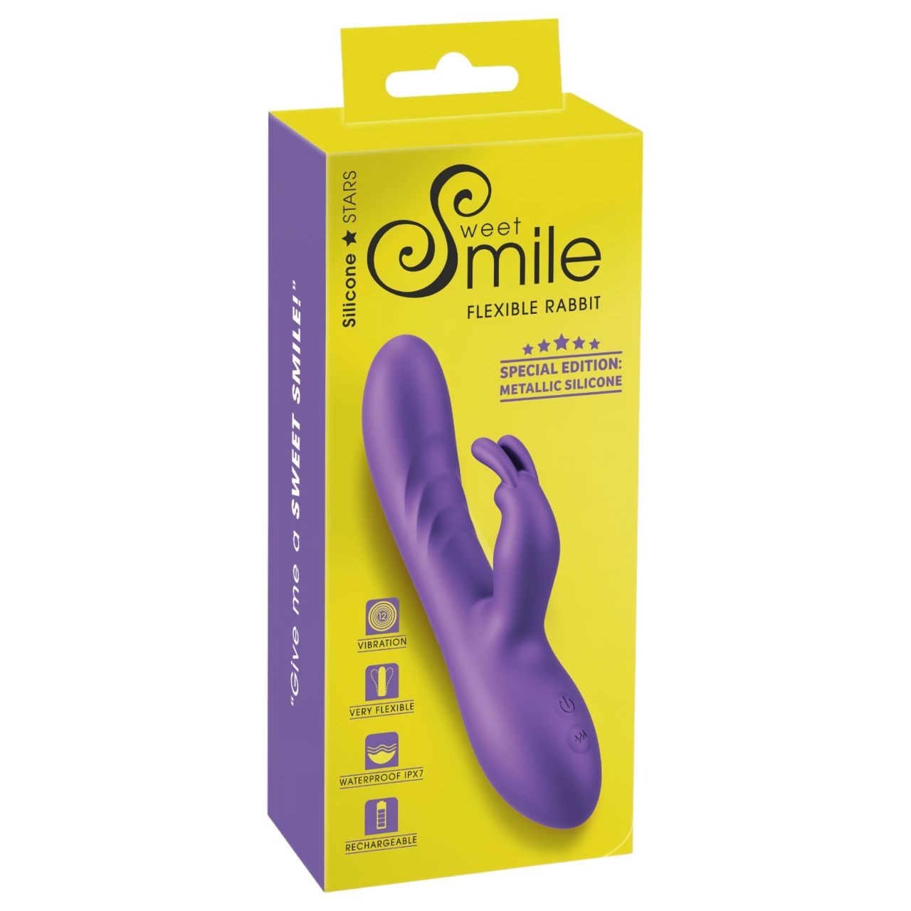 Smile - csiklókaros vibrátor (lila) Smile - csiklókaros vibrátor (lila)