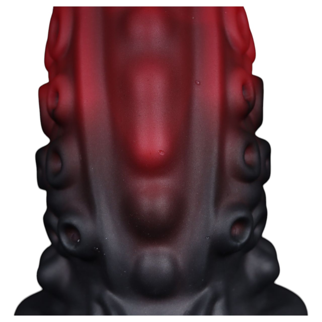 OgazR - polipkar dildó - 19cm (piros) OgazR - polipkar dildó - 19cm (piros)
