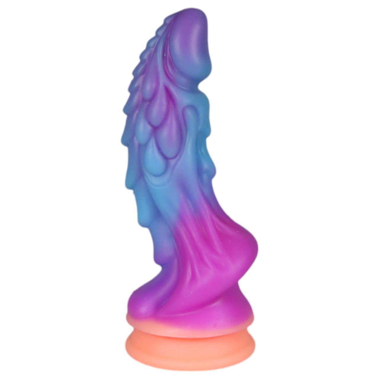 OgazR - világító sárkány dildó - 22cm (lila-rózsaszín) OgazR - világító sárkány dildó - 22cm (lila-rózsaszín)