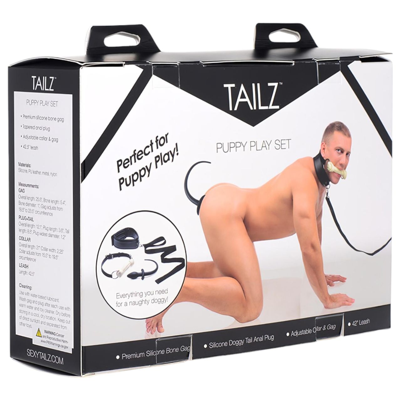 / TAILZ Puppy Player Set - anál dildó szett (4 részes) / TAILZ Puppy Player Set - anál dildó szett (4 részes)