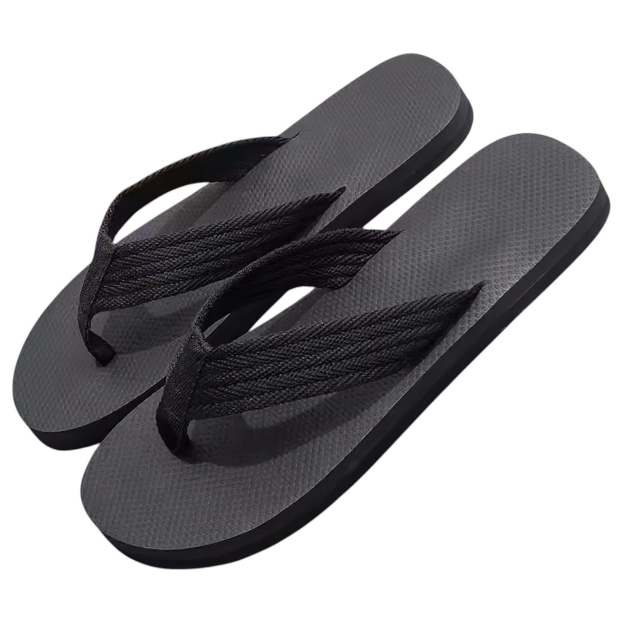 Flip-flop papucs - fütyi talppal - fekete Flip-flop papucs - fütyi talppal - fekete