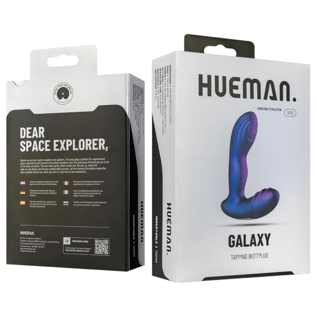 Hueman Galaxy - pulzáló anál vibrátor (lila) Hueman Galaxy - pulzáló anál vibrátor (lila)