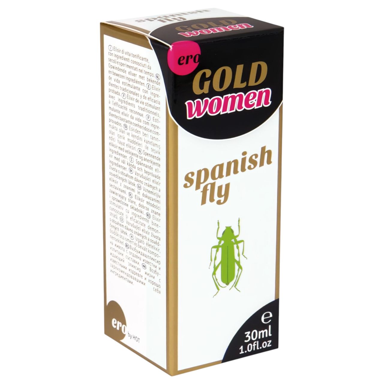 HOT Spanis Fly Gold Woman - afrodiziákum nőknek (30ml) HOT Spanis Fly Gold Woman - afrodiziákum nőknek (30ml)