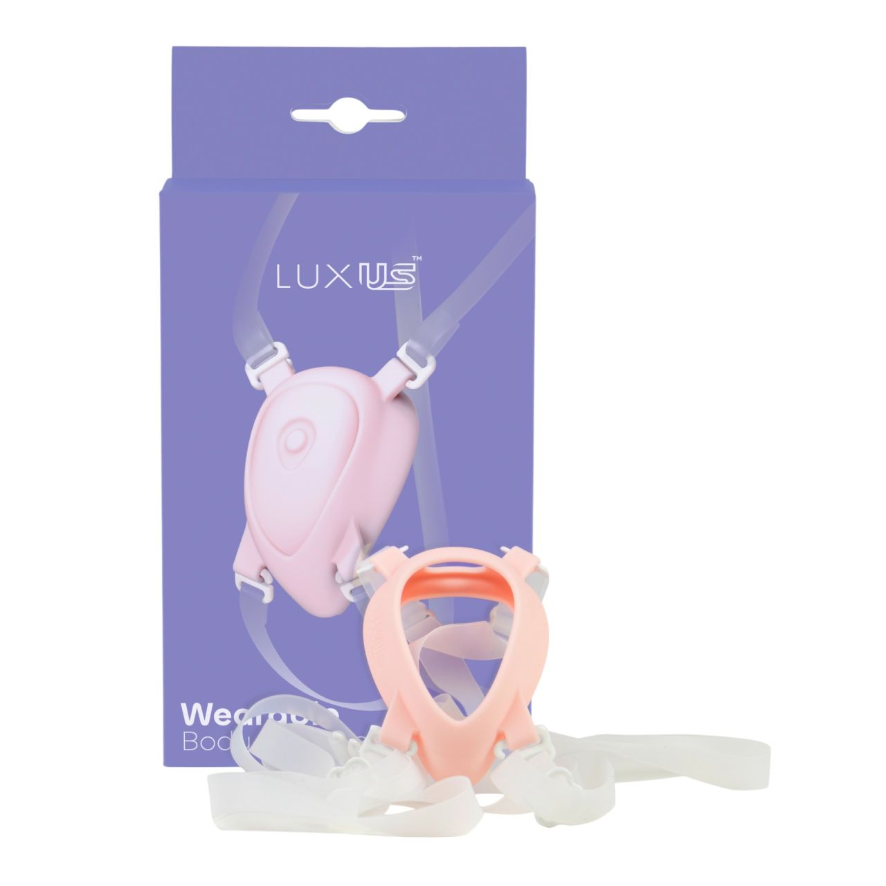 LuxUS - felcsatolható hám csiklóvibrátorhoz (fehér) LuxUS - felcsatolható hám csiklóvibrátorhoz (fehér)