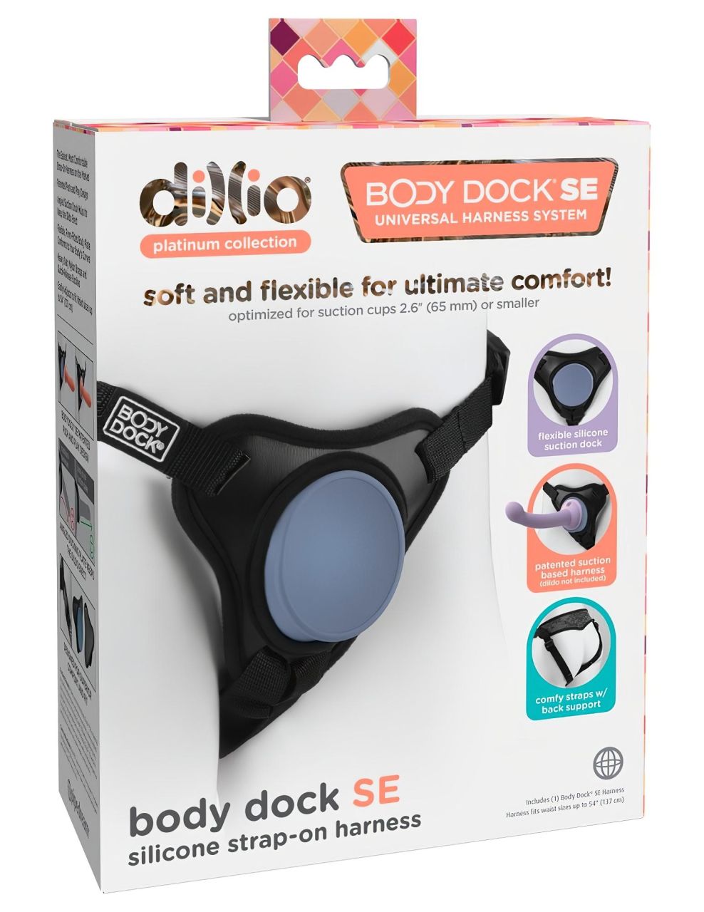 Dillio Body Dock SE - felcsatolható alsó (fekete-kék) Dillio Body Dock SE - felcsatolható alsó (fekete-kék)