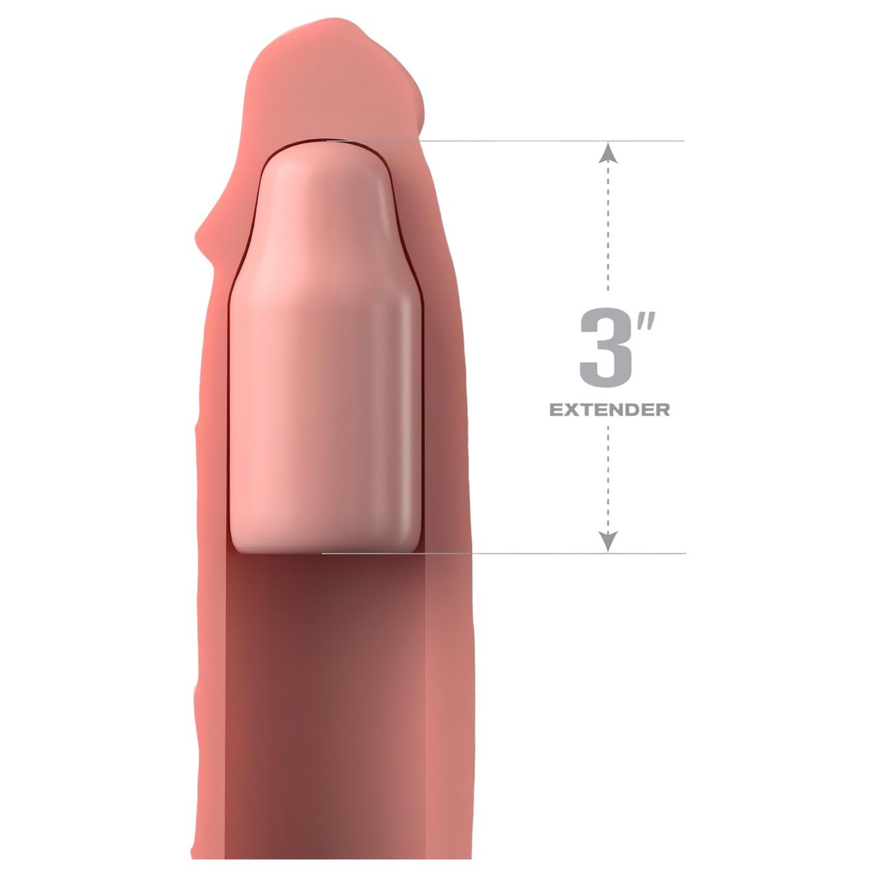 X-TENSION Elite 3 - méretre vágható péniszköpeny (natúr) X-TENSION Elite 3 - méretre vágható péniszköpeny (natúr)