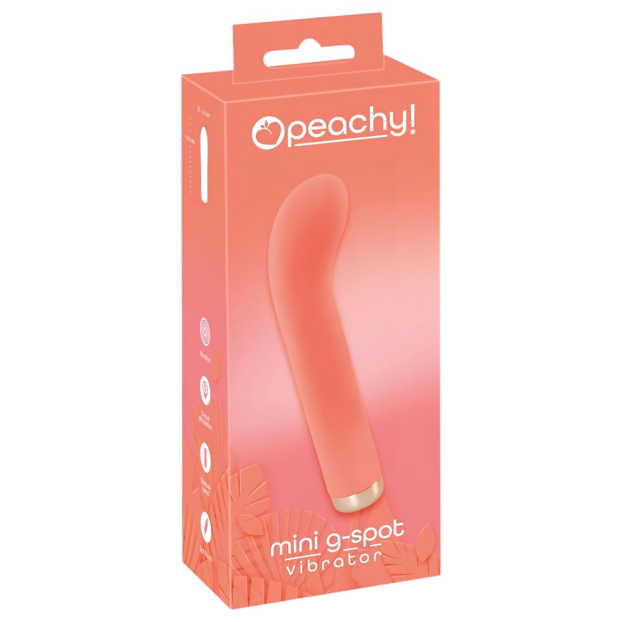 You2Toys peachy! mini G-spot- akkus G-pont vibrátor (barack) You2Toys peachy! mini G-spot- akkus G-pont vibrátor (barack)