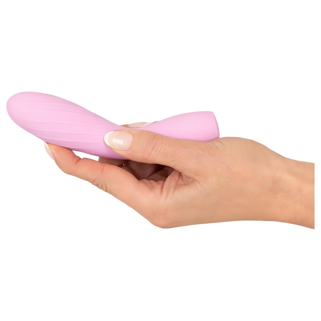 Cuties Mini 3 - akkus, vízálló, bordázott vibrátor (pink) Cuties Mini 3 - akkus, vízálló, bordázott vibrátor (pink)
