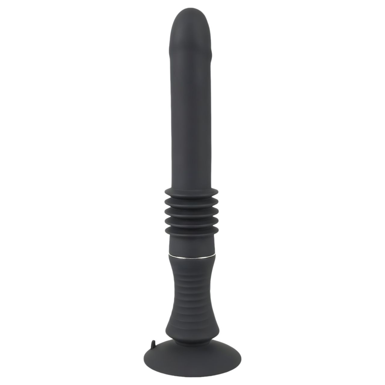 You2Toys Fucking Machine - tapadókorongos lökő vibrátor (fekete)