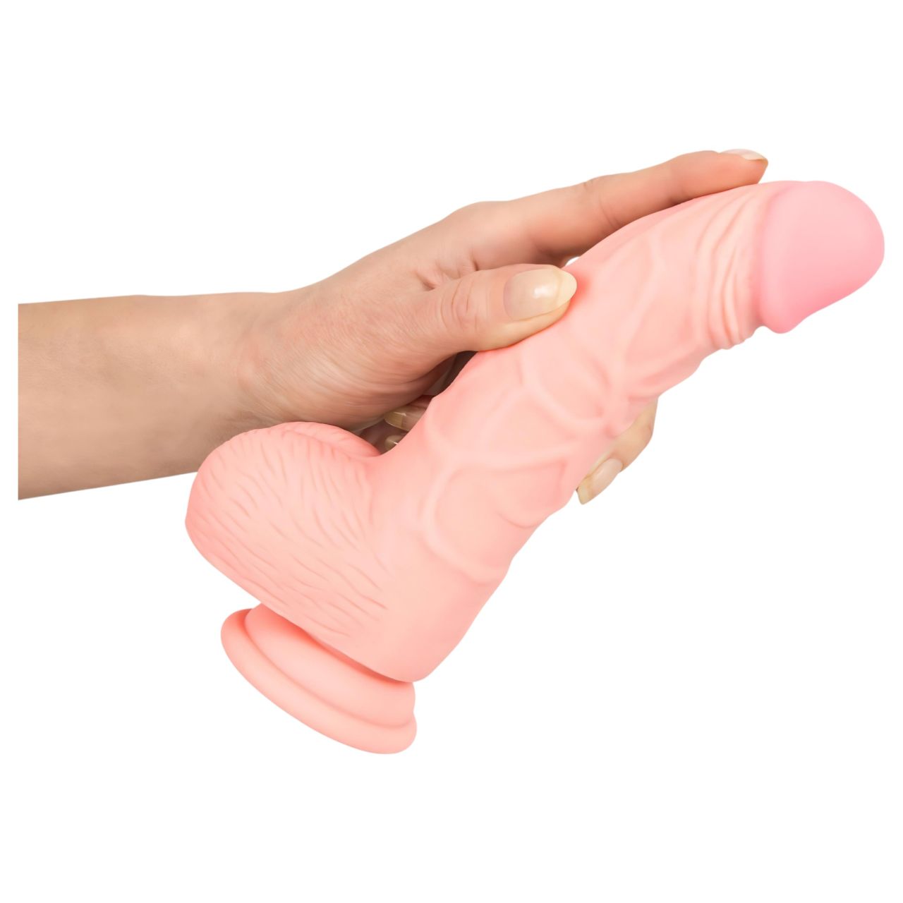 Medical - orvosi szilikon dildó (20cm) - natúr Medical - orvosi szilikon dildó (20cm) - natúr