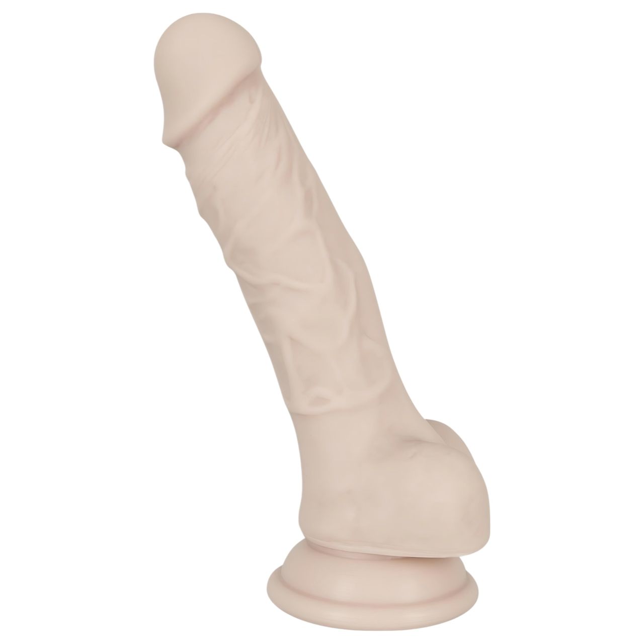 You2Toys - Szilikon tapadókorongos dildó - közepes (natúr) You2Toys - Szilikon tapadókorongos dildó - közepes (natúr)