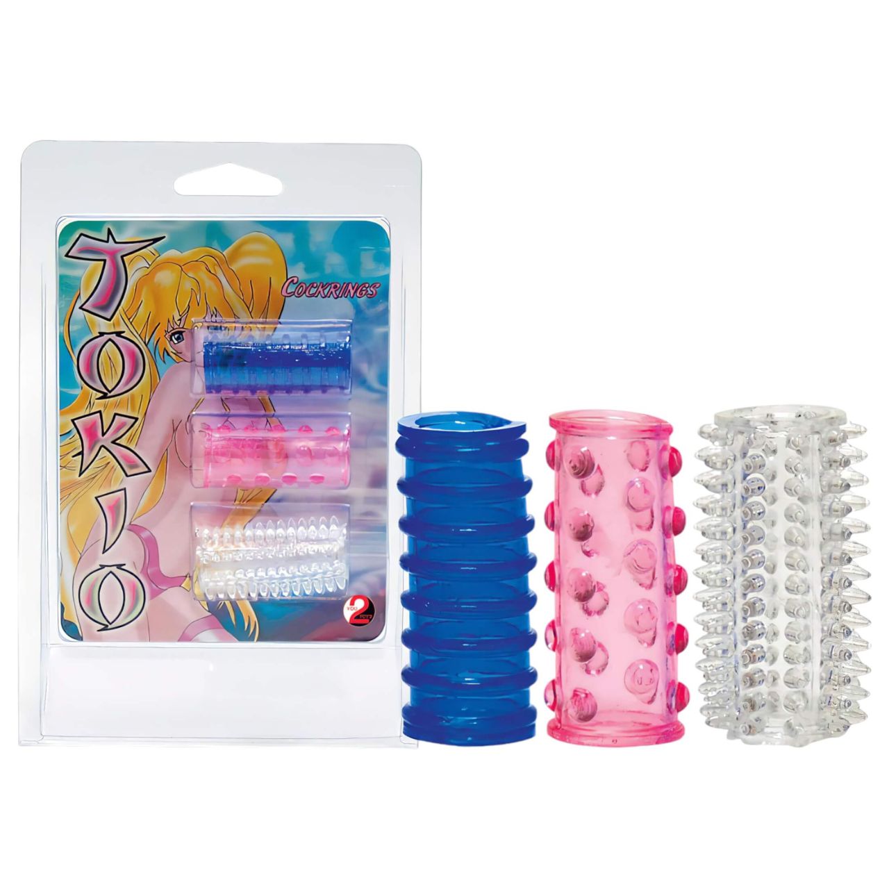 You2Toys - Japán péniszmandzsetta szett (3db) You2Toys - Japán péniszmandzsetta szett (3db)