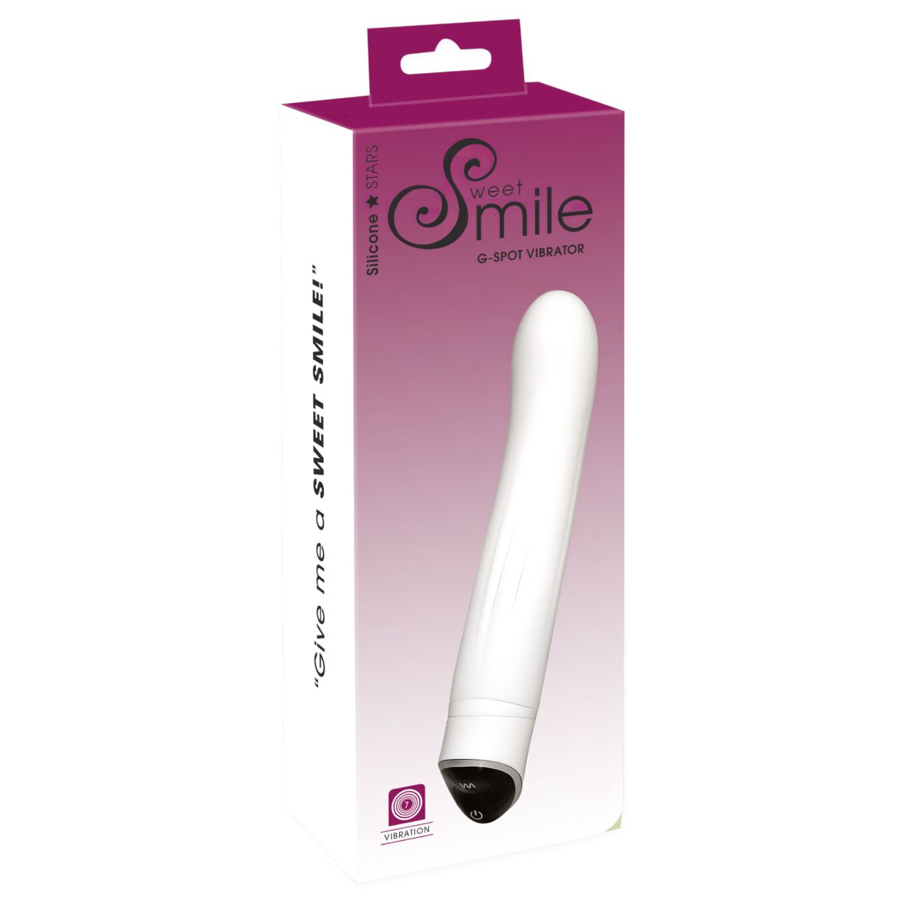 SMILE Easy - hajlított vibrátor (fehér) SMILE Easy - hajlított vibrátor (fehér)