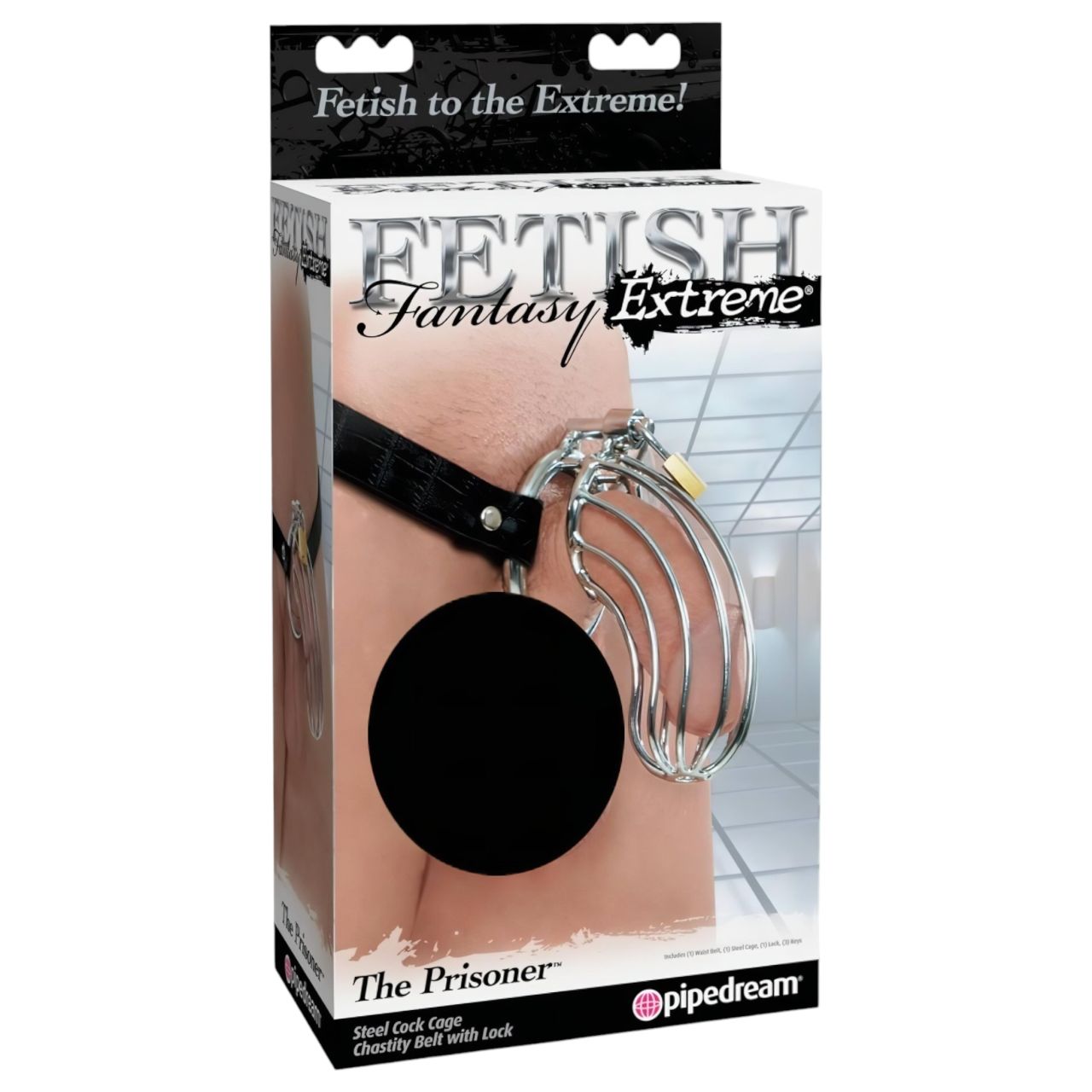 / Fetish The Prisoner - fém péniszketrec (ezüst)
