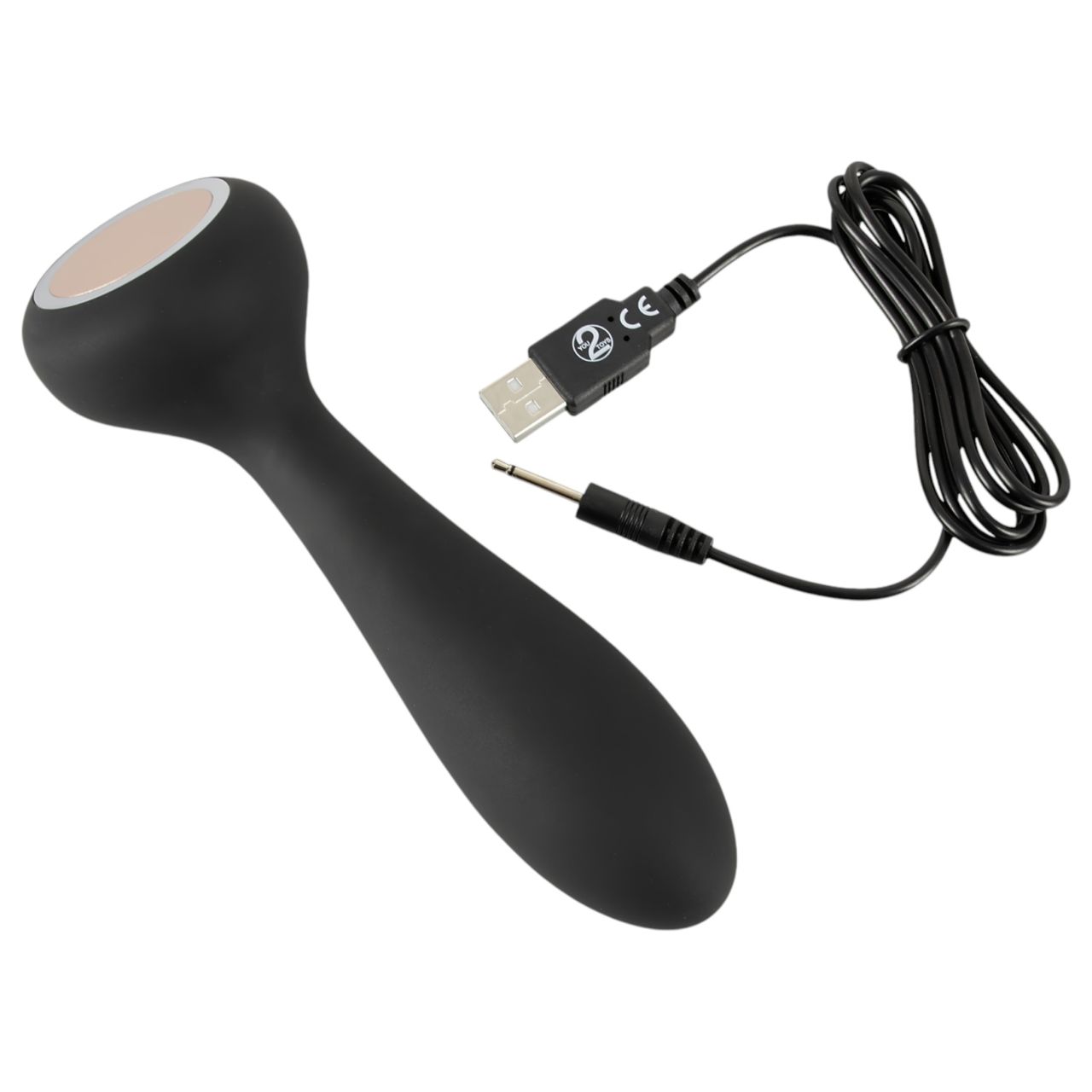 / You2Toys CUPA - akkus, melegítős 2in1 vibrátor (fekete)