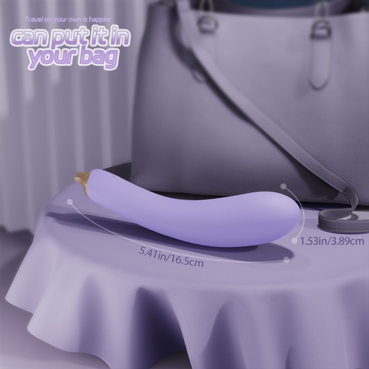 Sex HD - padlizsán vibrátor (lila) Sex HD - padlizsán vibrátor (lila)