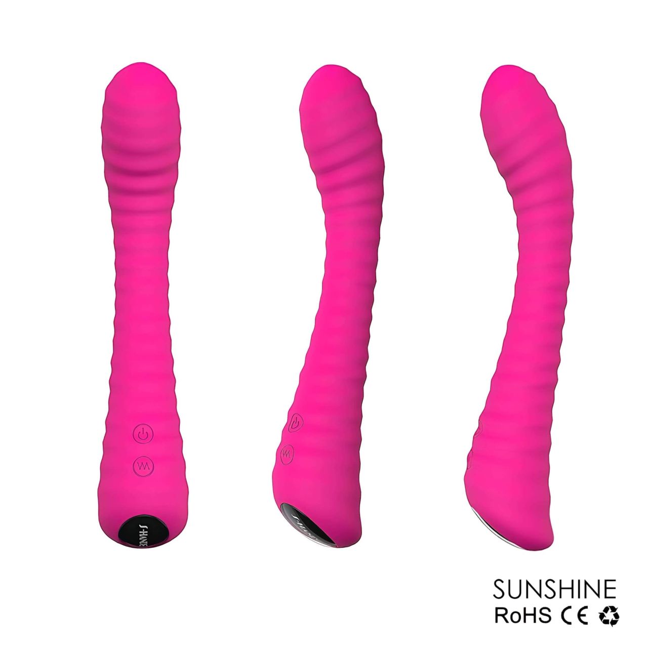 Sex HD Sunshine - akkus, barázdált G-pont vibrátor (pink) Sex HD Sunshine - akkus, barázdált G-pont vibrátor (pink)