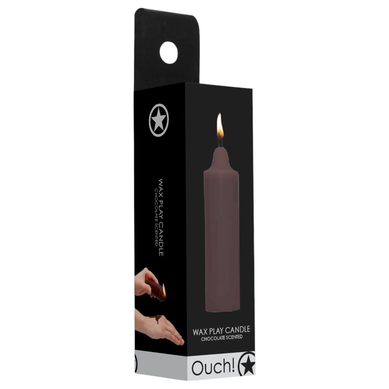 Ouch Chocolate - paraffin testgyertya csoki illattal (100g) Ouch Chocolate - paraffin testgyertya csoki illattal (100g)