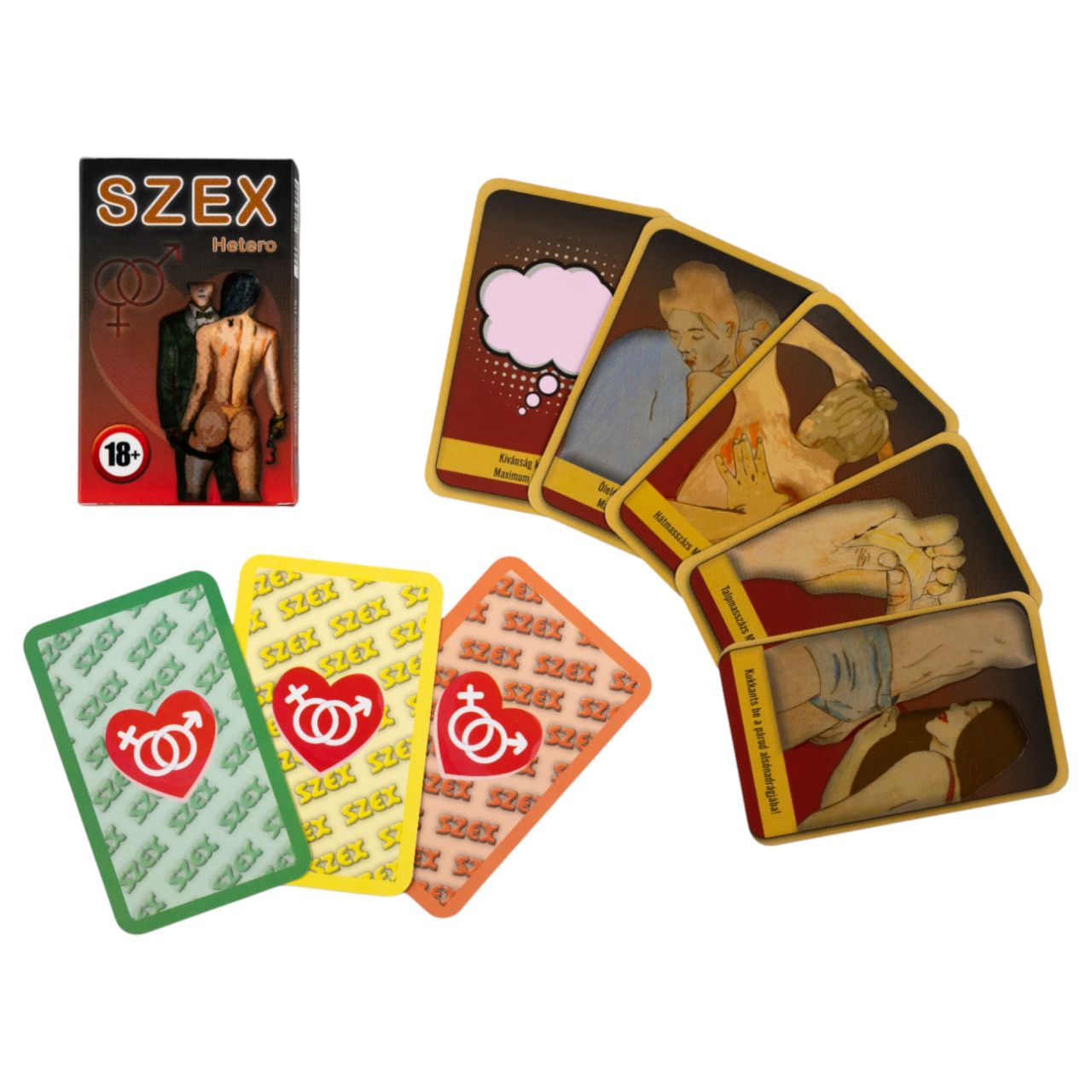 SZEX Hetero - 18+ kártya (magyar) SZEX Hetero - 18+ kártya (magyar)