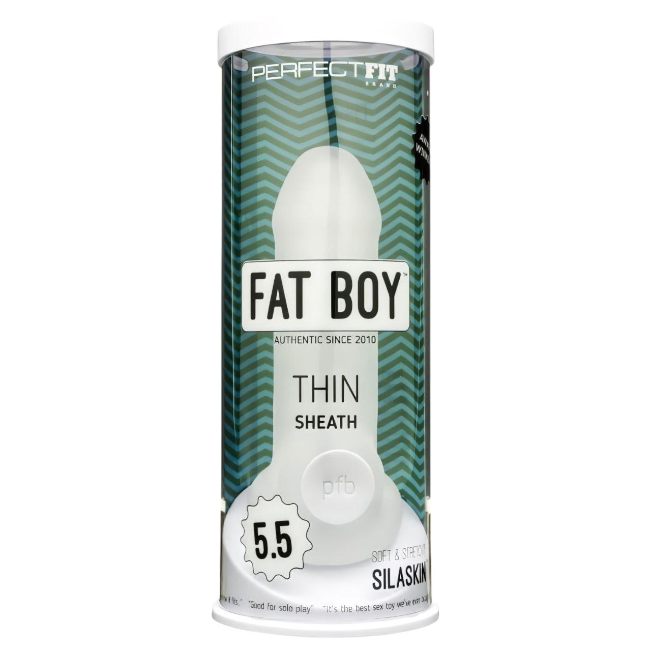 Fat Boy Thin - péniszköpeny (15cm) - fehér Fat Boy Thin - péniszköpeny (15cm) - fehér