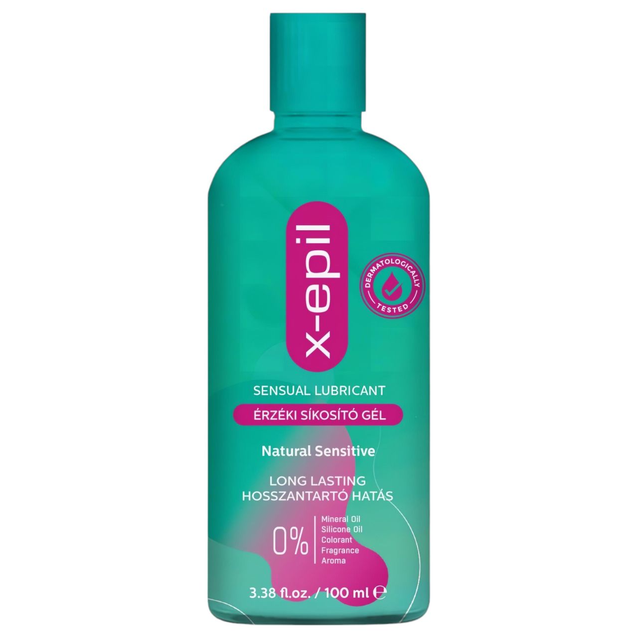 X-Epil Natural Sensitive - érzéki síkosító gél (100ml) X-Epil Natural Sensitive - érzéki síkosító gél (100ml)