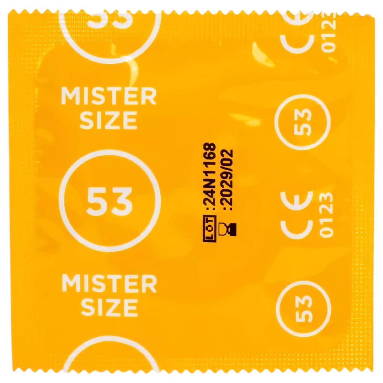 Mister Size óvszer Tesztcsomag Péniszmérővel - 3db