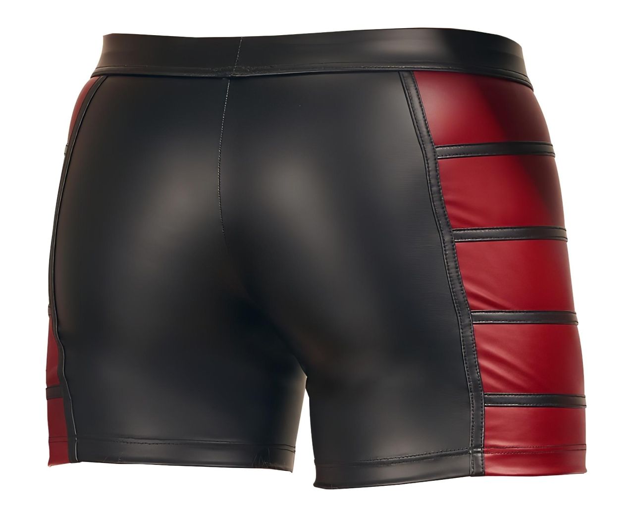 NEK - piros oldal betétes cipzáras boxer (fekete) NEK - piros oldal betétes cipzáras boxer (fekete)