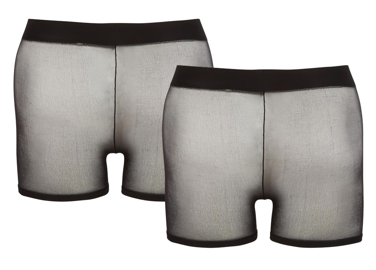 Svenjoyment - átlátszó boxer szett - fekete (2 részes) S-L Svenjoyment - átlátszó boxer szett - fekete (2 részes) S-L