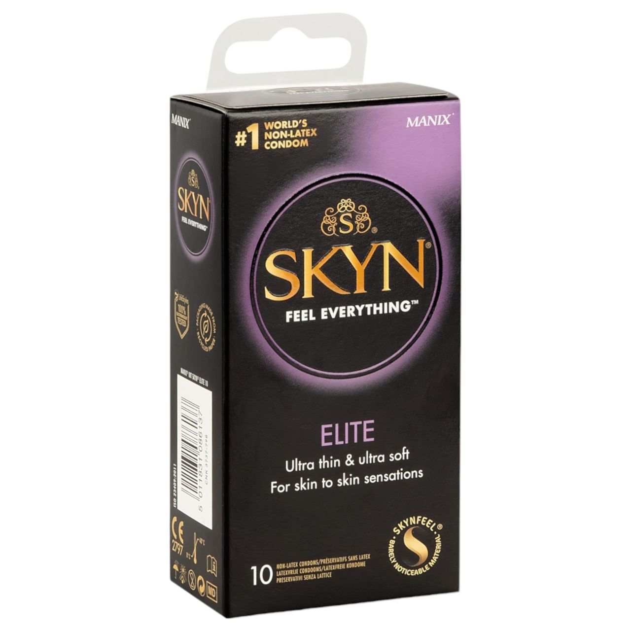 Manix SKYN Elite - ultra vékony latexmentes óvszer (10db) Manix SKYN Elite - ultra vékony latexmentes óvszer (10db)