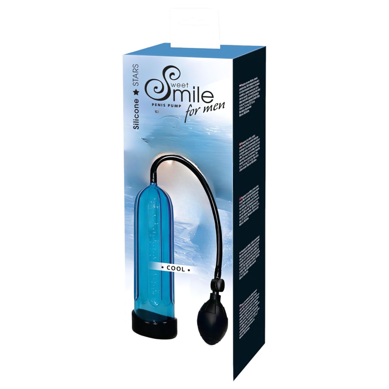 SMILE Cool - péniszpumpa (kék) SMILE Cool - péniszpumpa (kék)