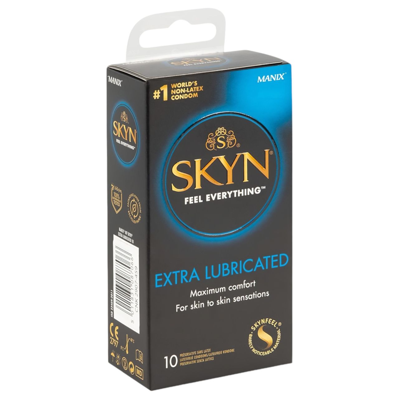 Manix Skyn - ultra vékony, latexmentes óvszer (10db) Manix Skyn - ultra vékony, latexmentes óvszer (10db)