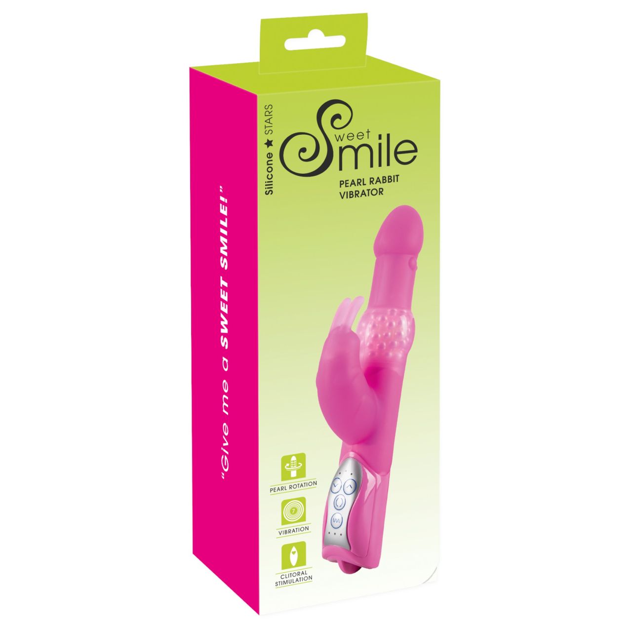 SMILE Pearly Rabbit - gyöngyös vibrátor (pink) SMILE Pearly Rabbit - gyöngyös vibrátor (pink)