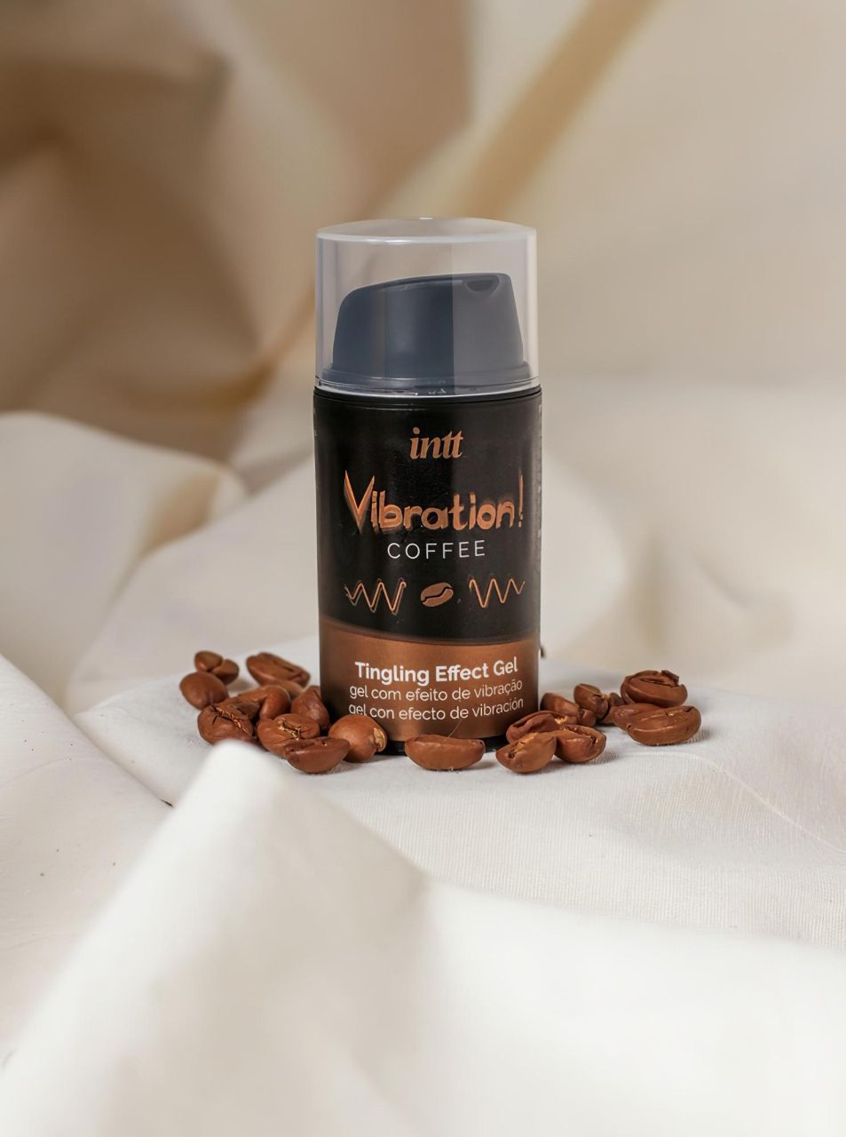 Intt Vibration! - folyékony vibrátor - kávé (15ml) Intt Vibration! - folyékony vibrátor - kávé (15ml)