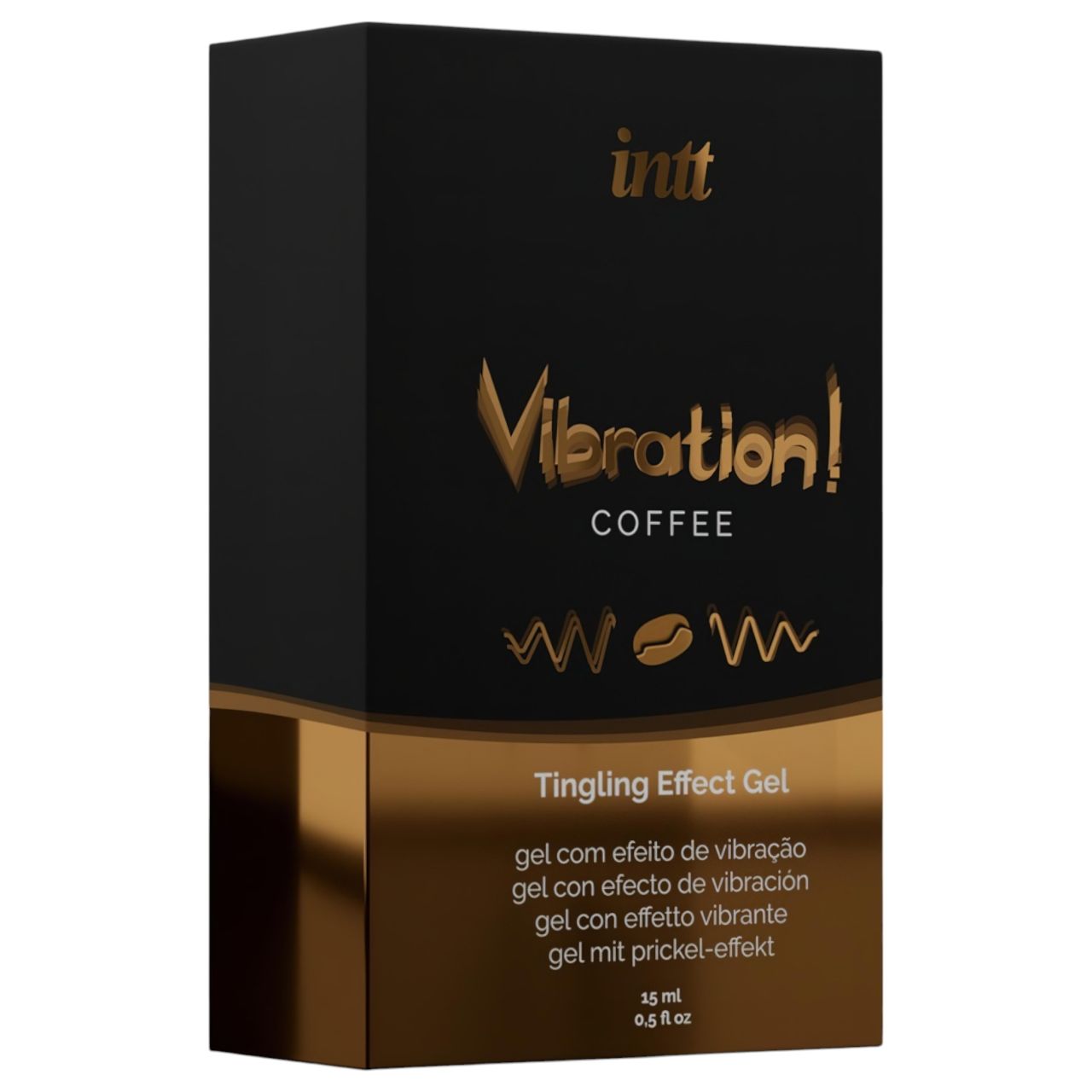 Intt Vibration! - folyékony vibrátor - kávé (15ml) Intt Vibration! - folyékony vibrátor - kávé (15ml)